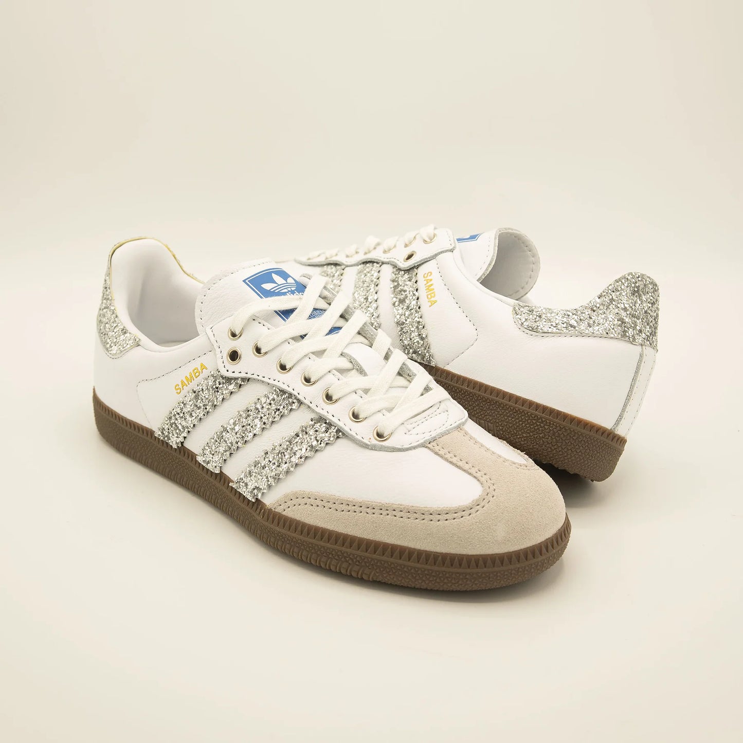 Adidas Samba Blanc/Paillette
