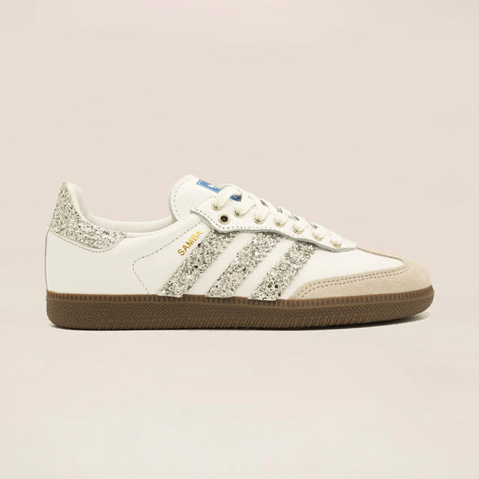 Adidas Samba Blanc/Paillette
