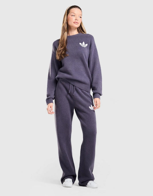 Adidas Ensemble Trefoil Bleu Marine